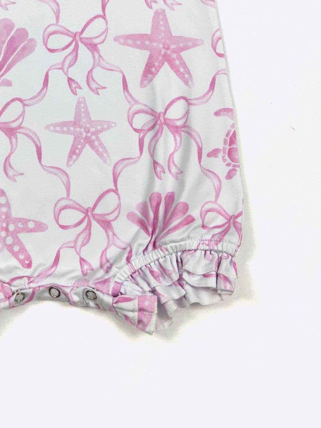 Pink Seashell Belle Baby Romper