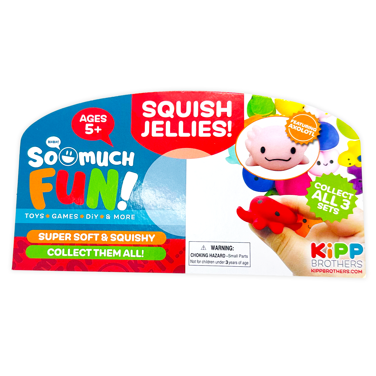 Novelty Brands - So Much Fun! Squish Jellies Toy Assortment - 12/Display