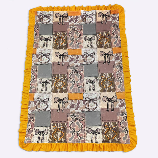 Clover Cottage - Camo Patchwork Blanket