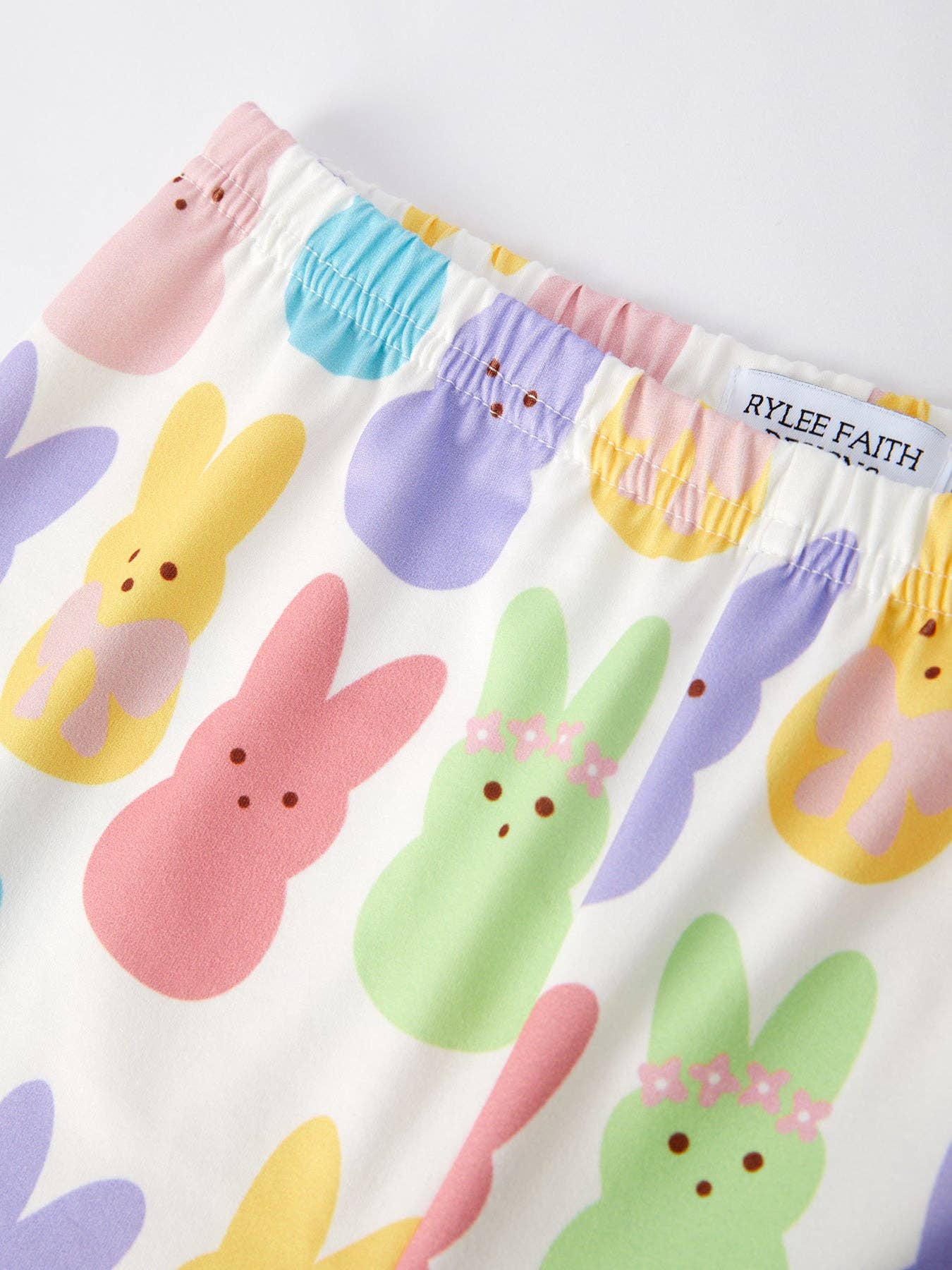 Rylee Faith Designs - Easter Purple Print Girls Outfit