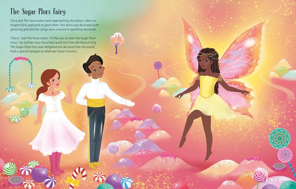 HarperCollins - Sticker Dolly Dressing The Nutcracker : Usborne
