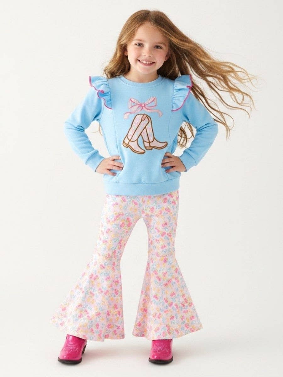 The Hair Bow Company - Boots and Bows Western Bell Bottom Set