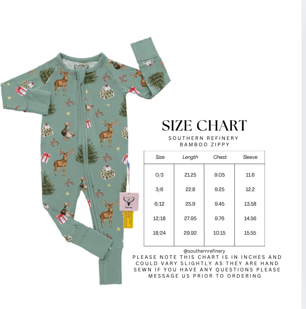 Southern Refinery - Bamboo pajamas / christmas pajamas / family matching / camo