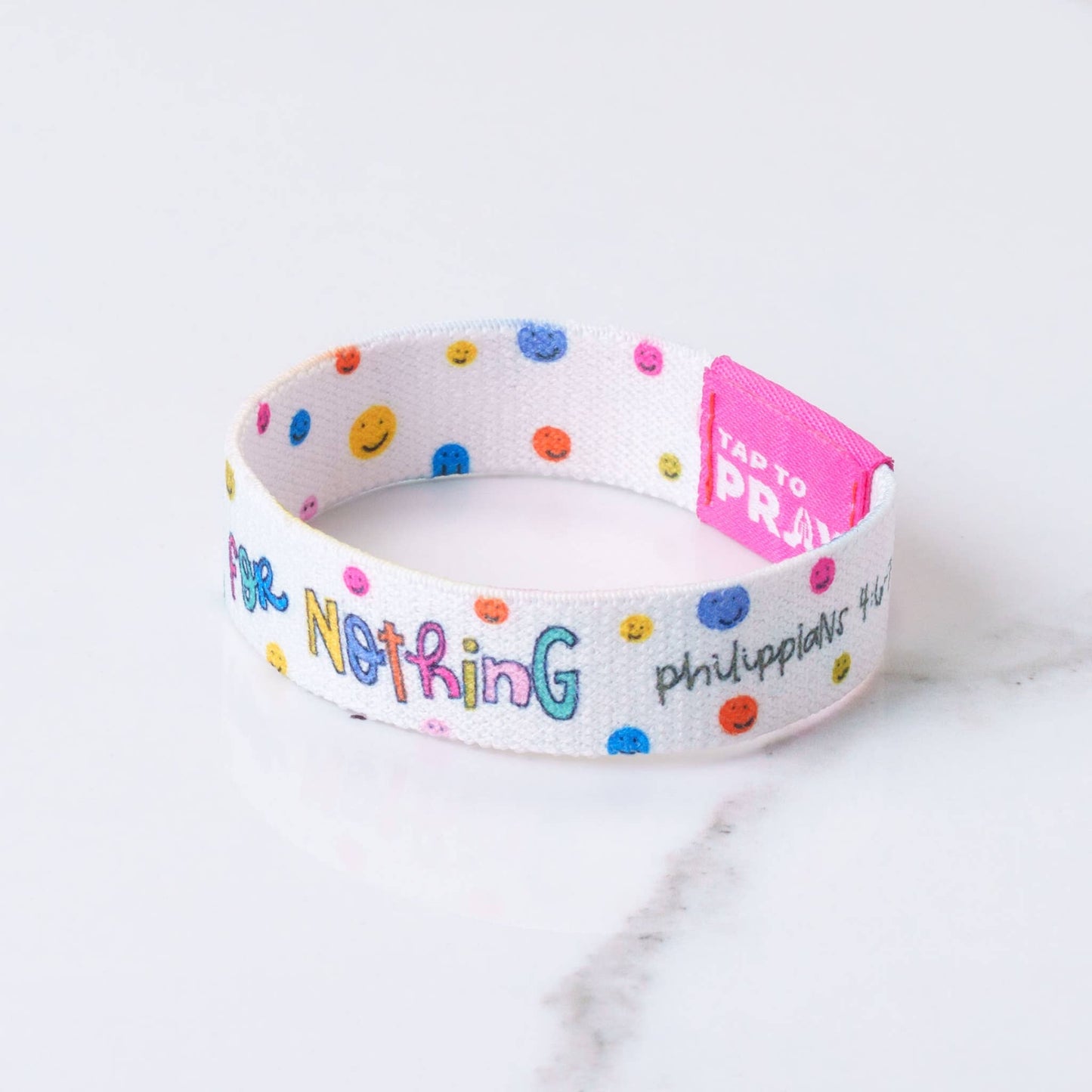 Versible - Tap To Pray™ - Kingfolk Series Wristband - Anxious for Nothing