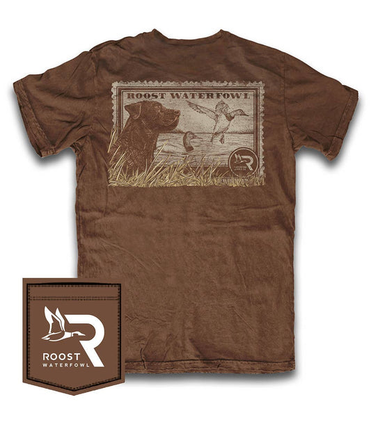 Buck Wild Branding - Roost Brown Lab Stamp (RW-238)