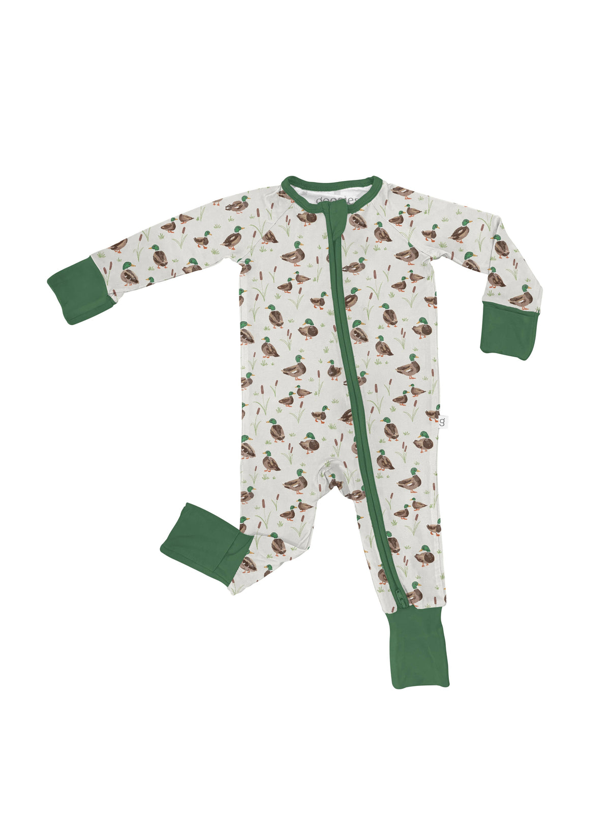 Goosies - Mallard Drake Ducks-Convertible Zip PJs