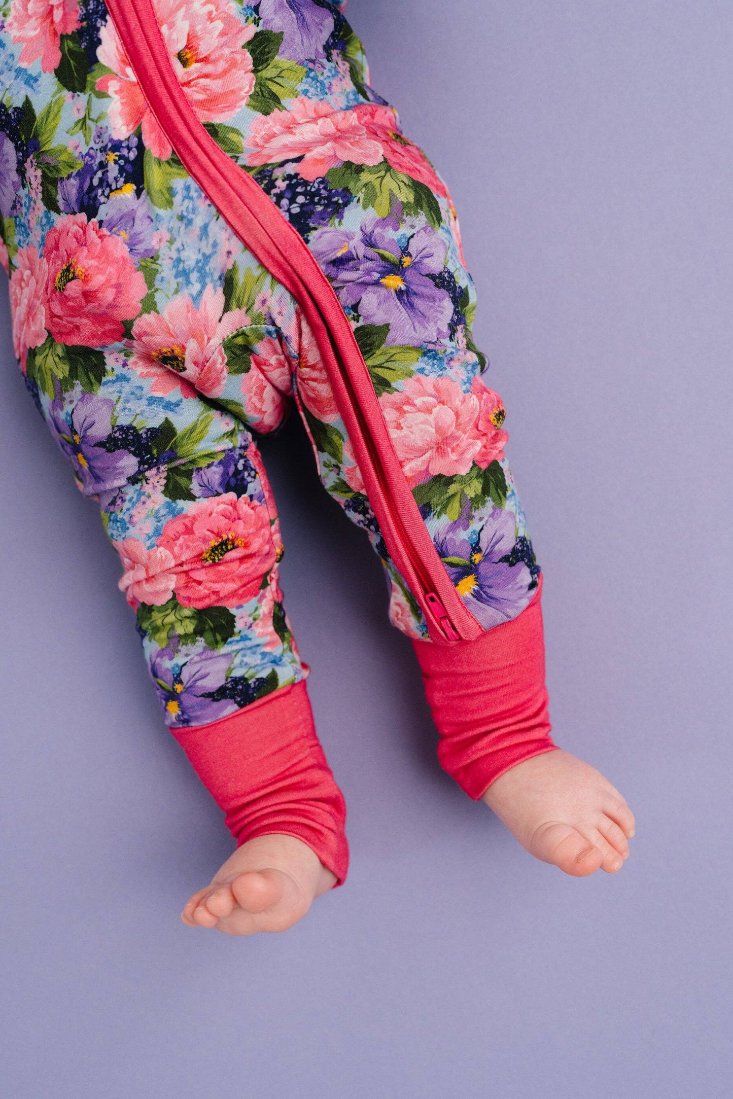 Little One Shop - Peony Garden Bamboo Sleeper