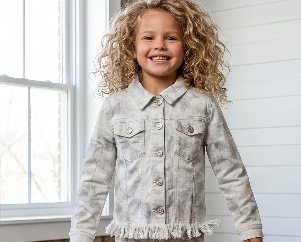 Kids City Scout Winter Camo Denim Jacket