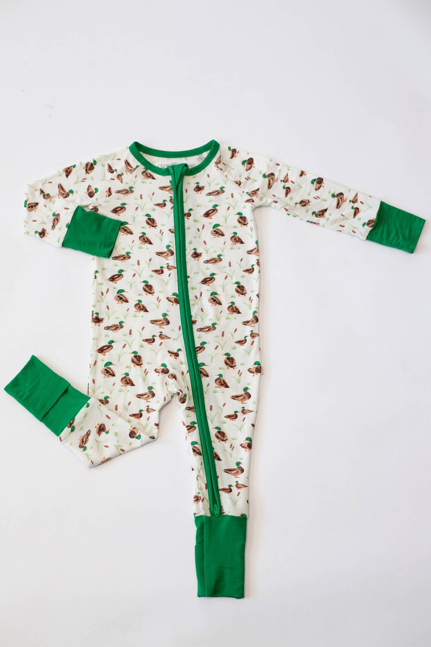 Goosies - Mallard Drake Ducks-Convertible Zip PJs