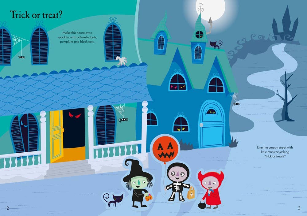 HarperCollins - Little First Stickers Halloween : Usborne