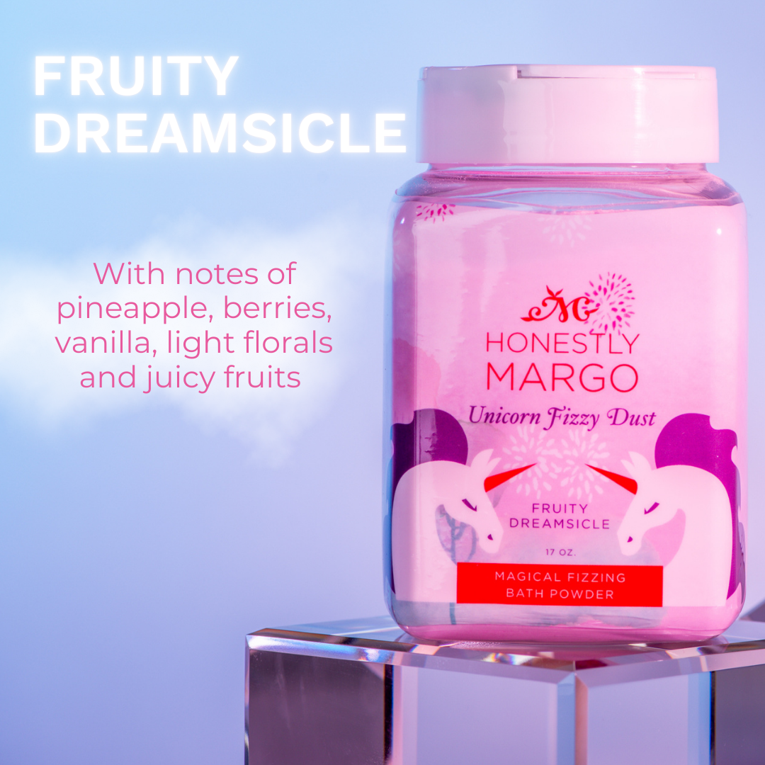 Honestly Margo - Unicorn Fruity Dreamsicle Fizzy Bath Dust
