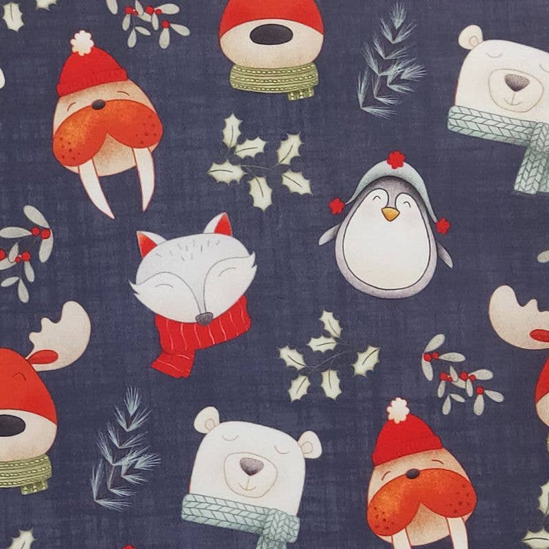 Clover Cottage - Winter Buddies Boy Romper