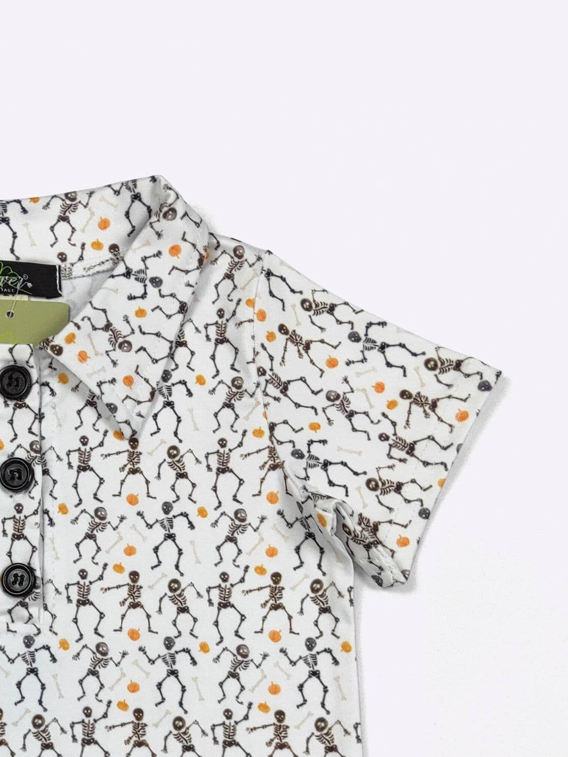 Clover Cottage - Skeleton Boy Collar Shirt