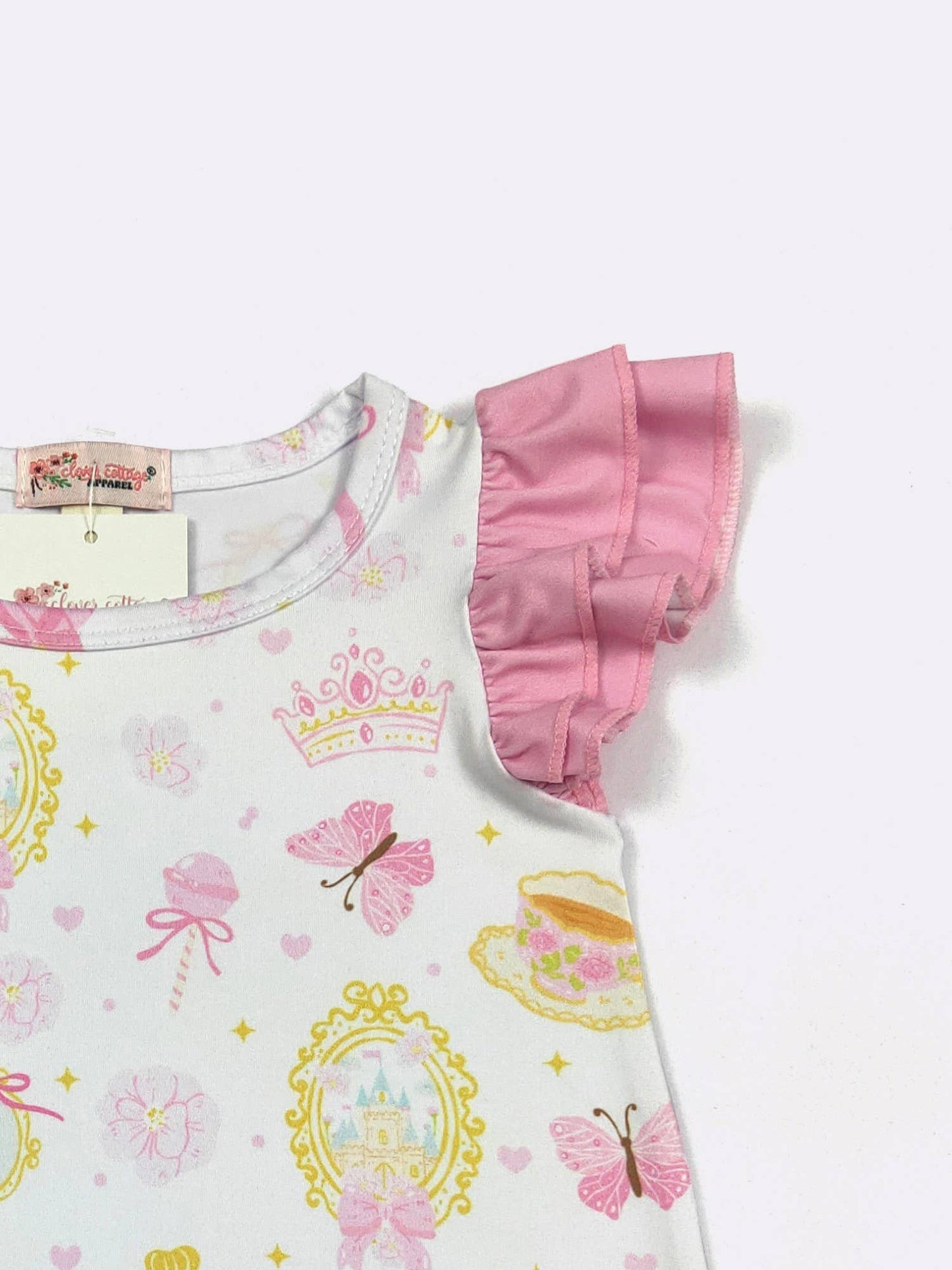 Clover Cottage - Princess Baby Romper