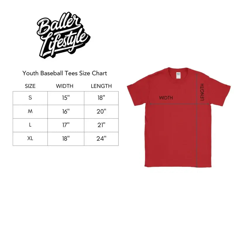Pencil Bat Drip Youth Tee