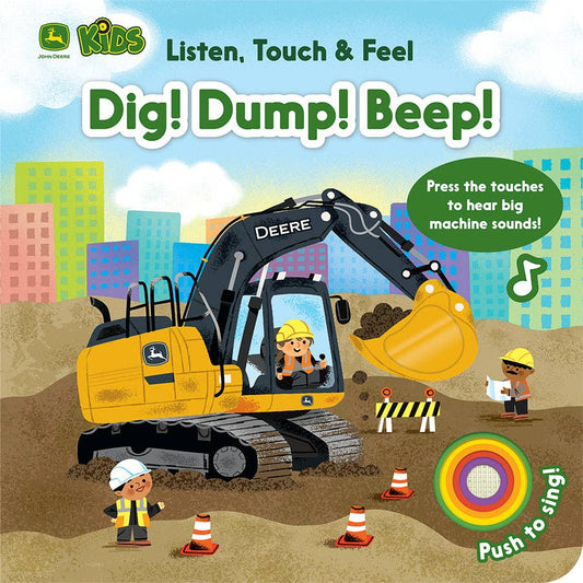 Cottage Door Press - John Deere Kids Listen Touch & Feel Dig! Dump! Beep!