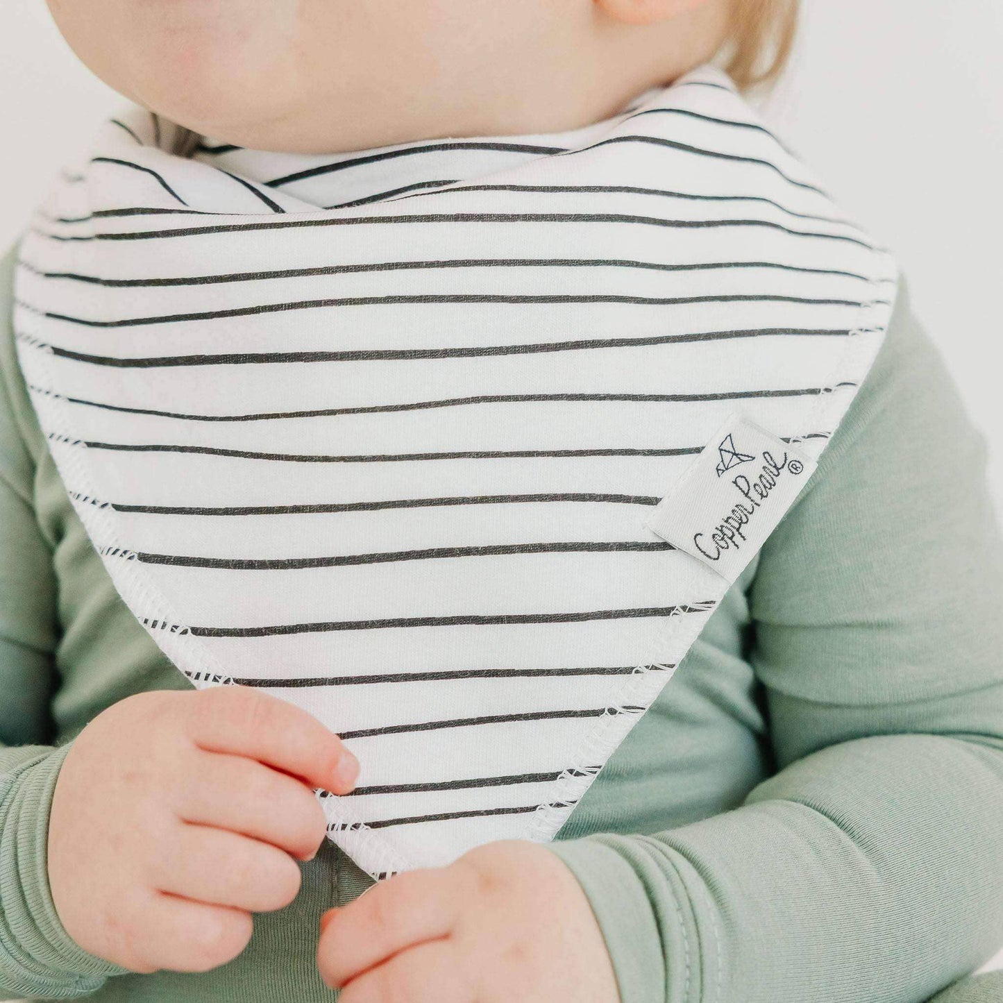 Copper Pearl - 4 Pack Baby Bandana Bibs - Alta