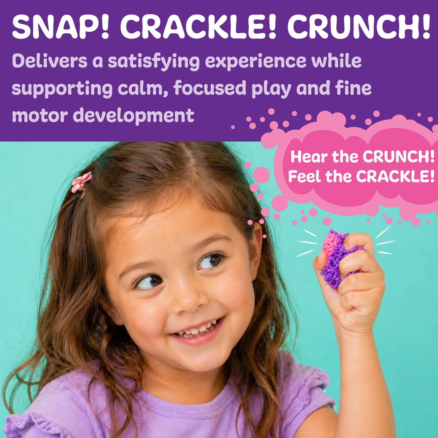 Sensory Surprise Squishy Foam Bucket - Unicorn Charms