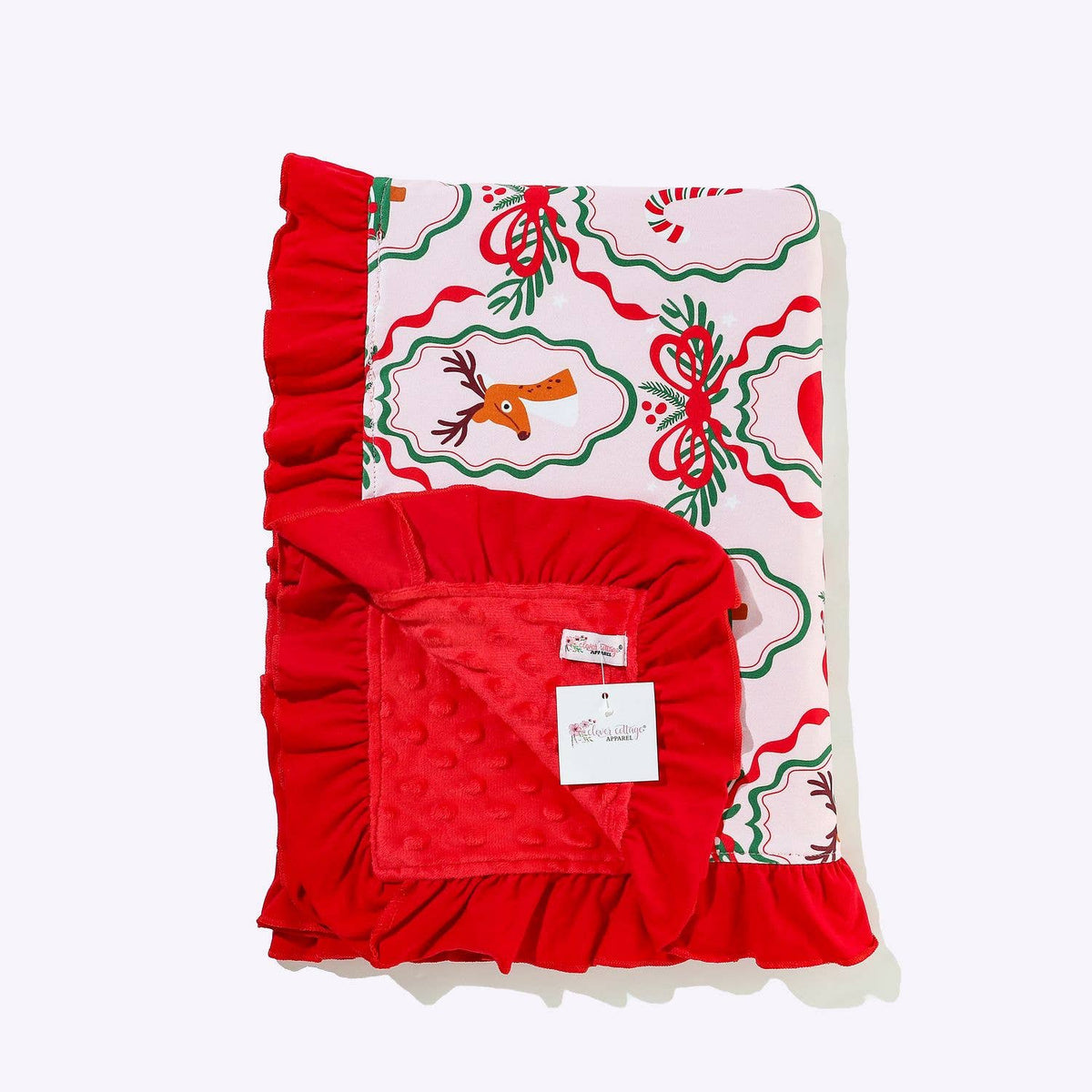Boughs of Holly Blanket