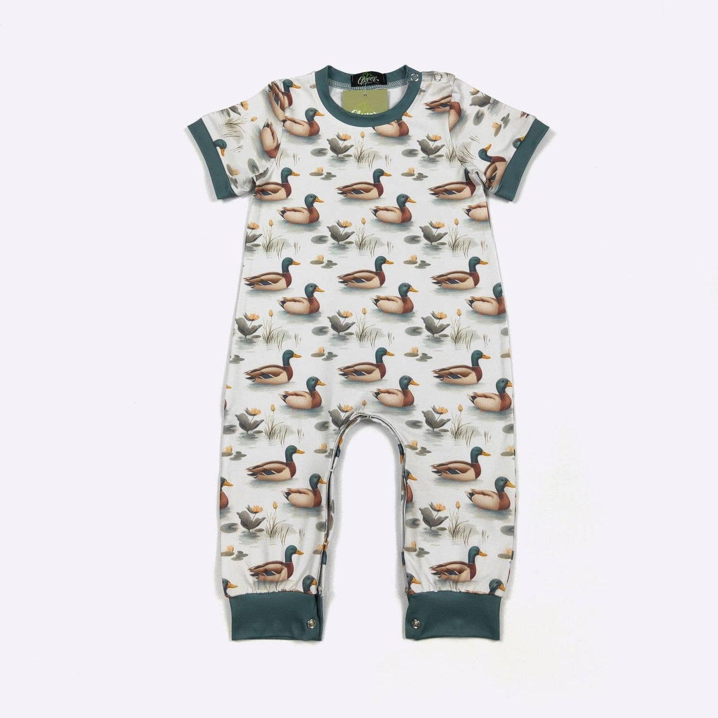 Clover Cottage - Morning on the Pond Boy Romper