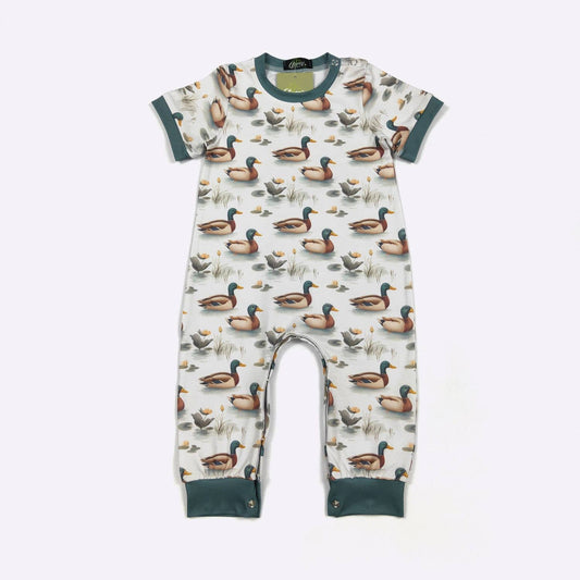 Clover Cottage - Morning on the Pond Boy Romper