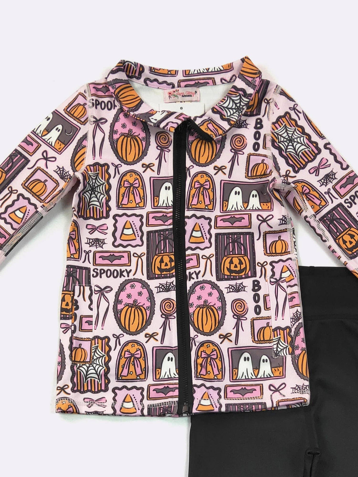 Clover Cottage - Pink Boo Frames Athletic Girls Set