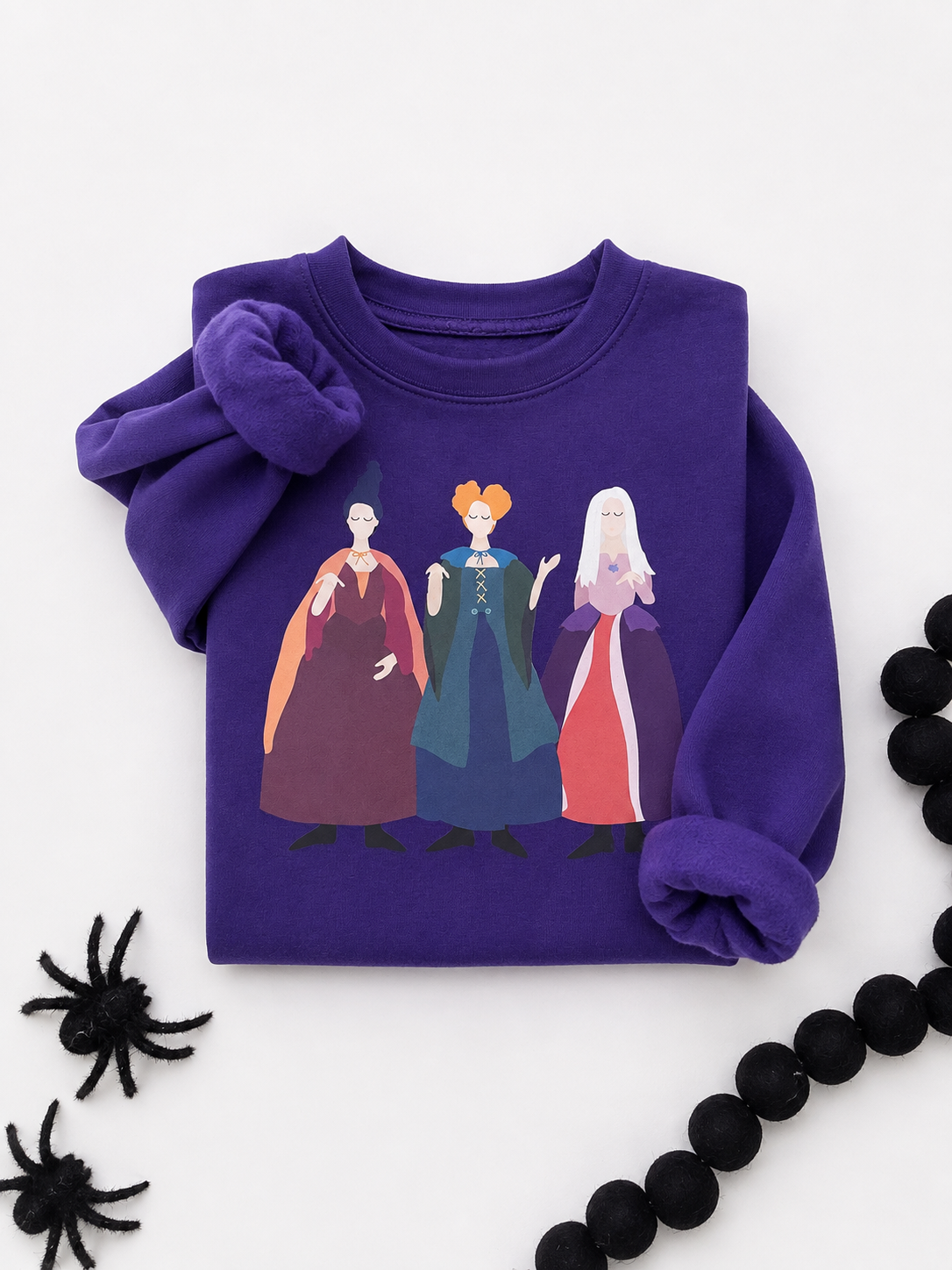 Holland Ave Clothing - Hocus Pocus Inspired Girls Fall + Halloween Sweatshirt