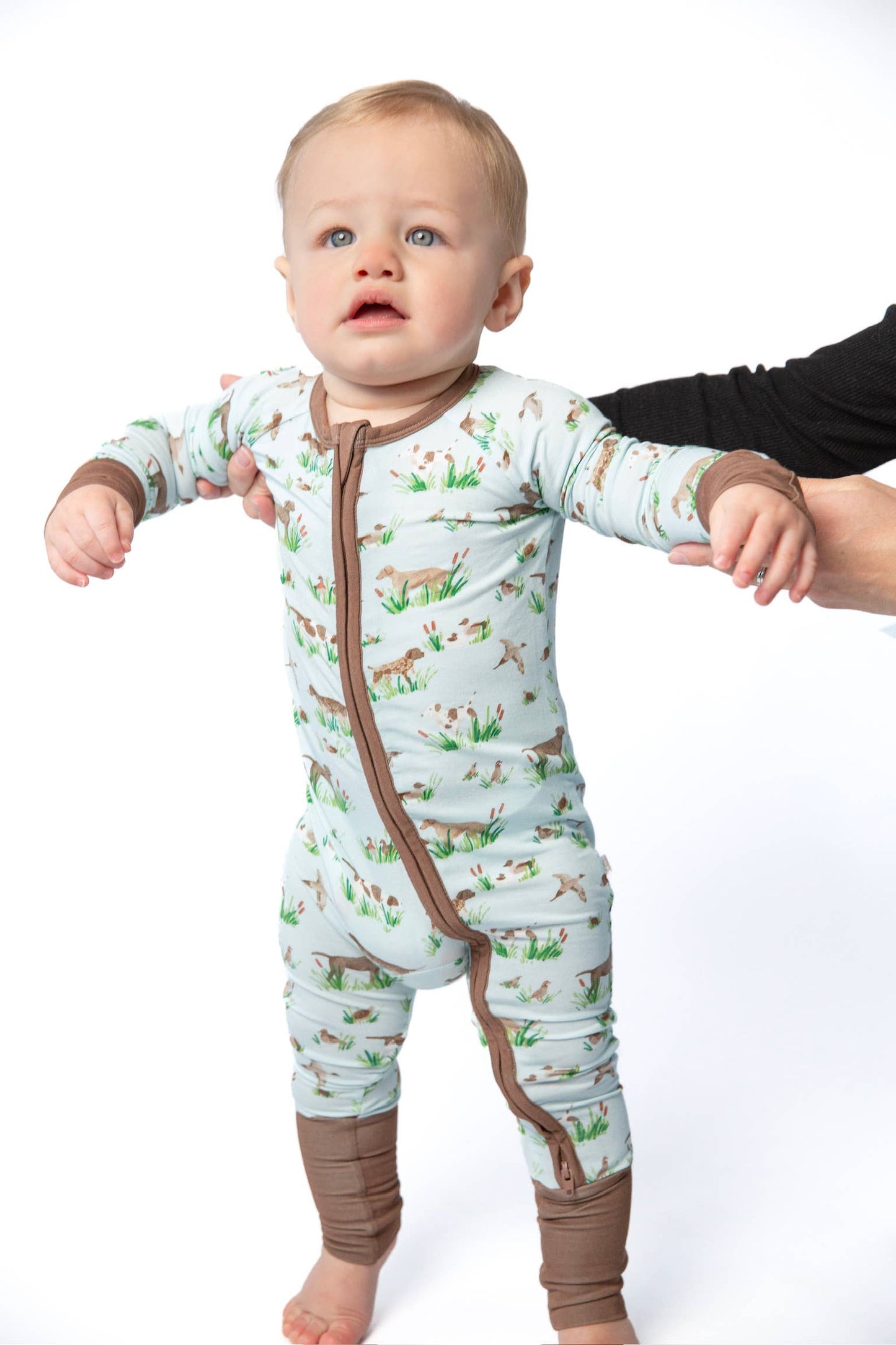 Goosies - Delta Bird Hunting Dogs Convertible Zip PJs