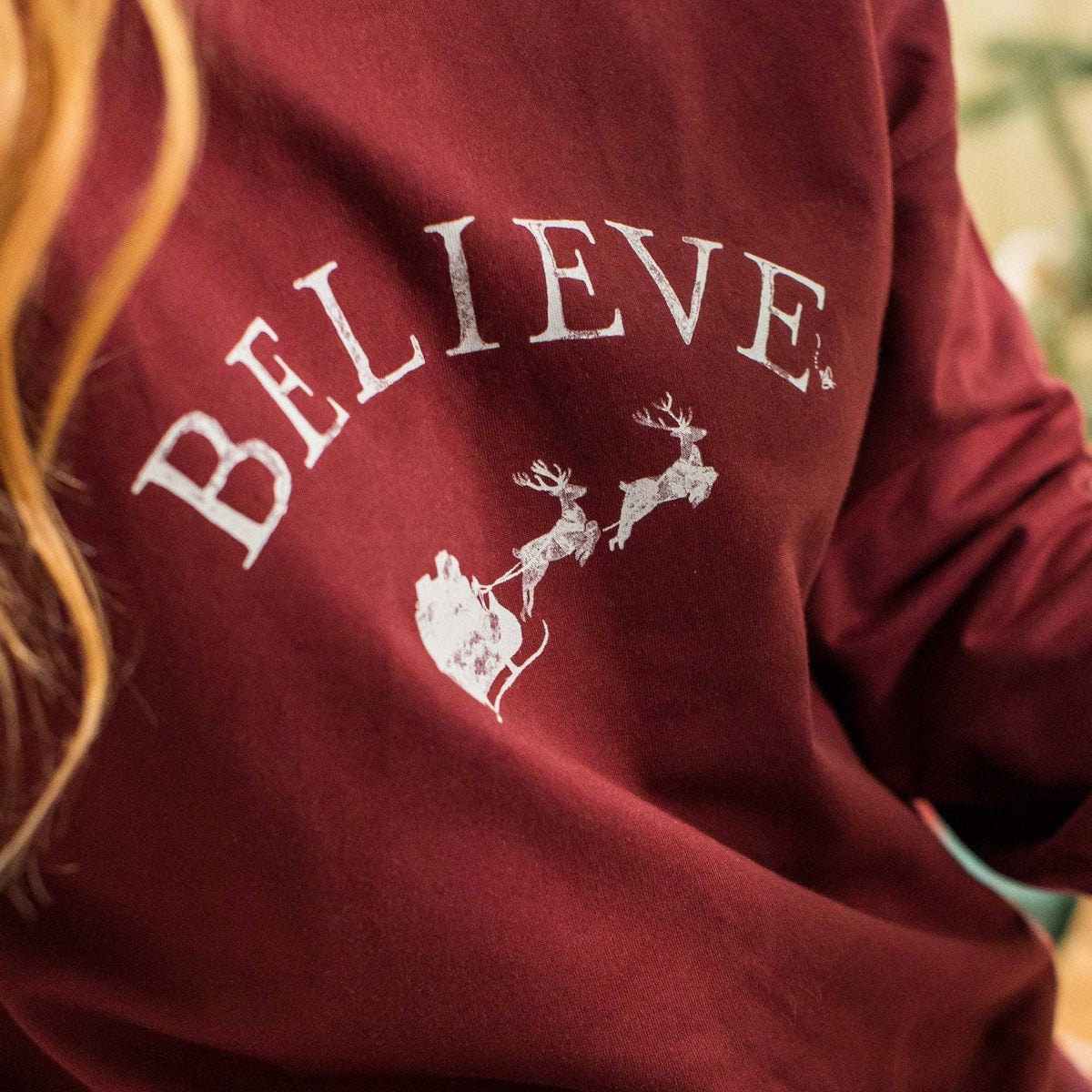 Believe Sweatshirt Womens
