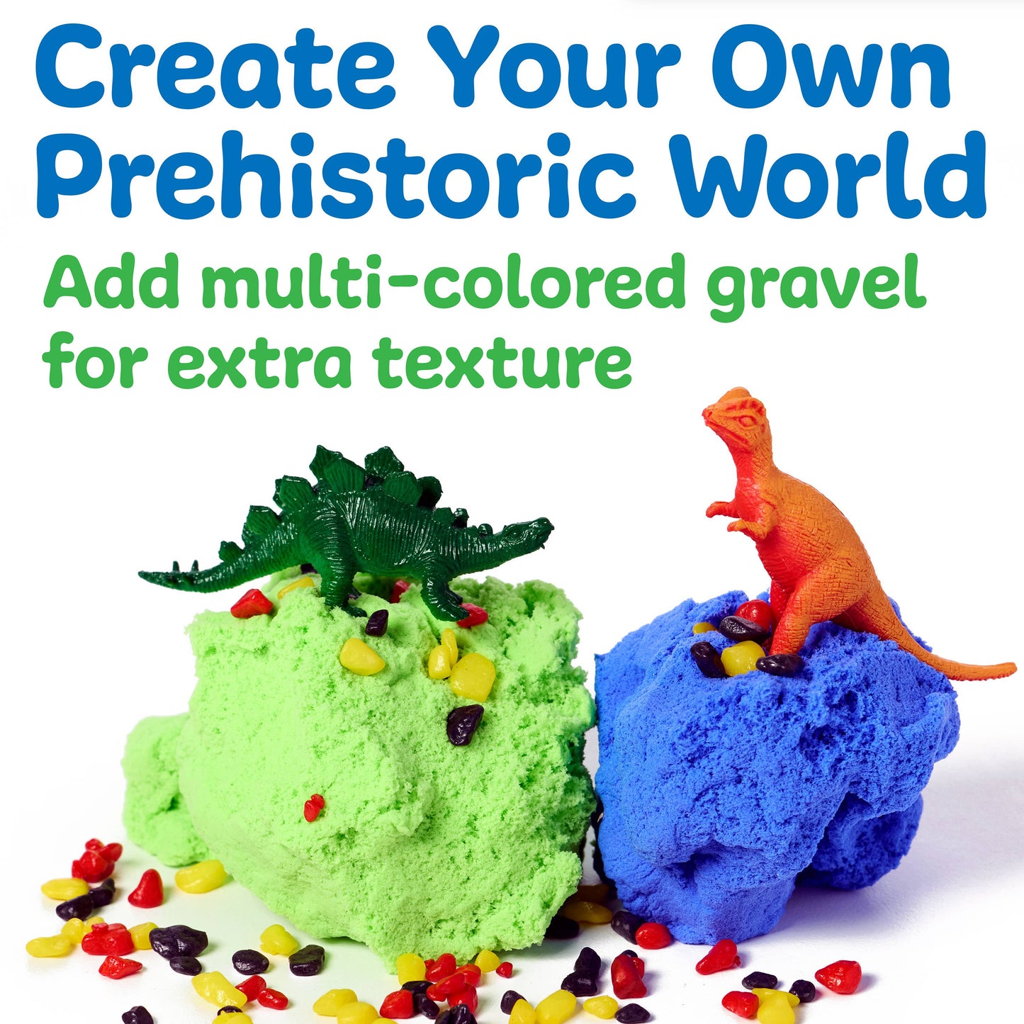 Faber-Castell / Creativity for Kids - Sensory Mini Play Kit Jar with Cloud Clay: Dinosaur Theme