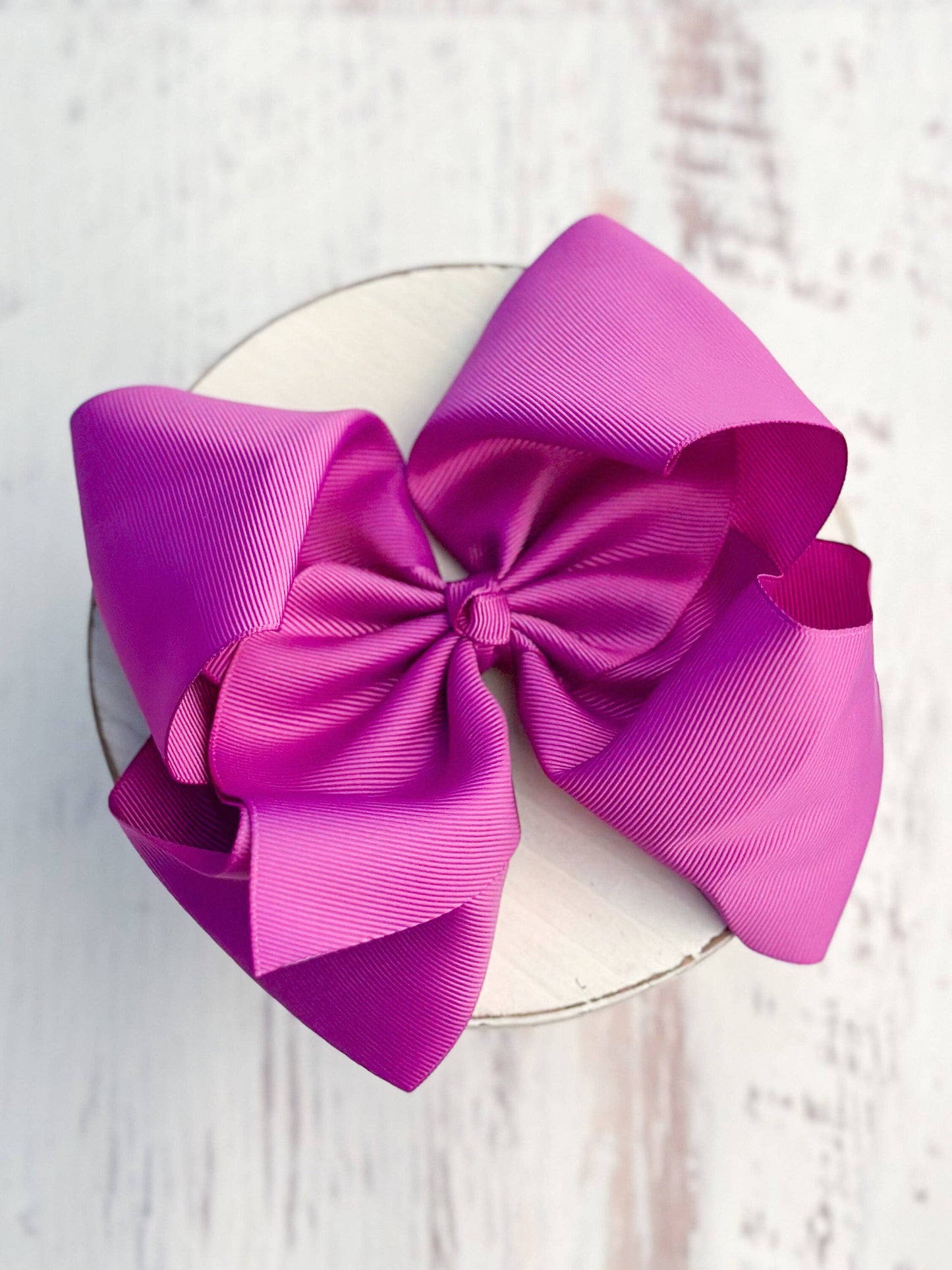 The Hair Bow Company - Texas Size Grosgrain Hair Bow - Alligator Clip - 6.5"