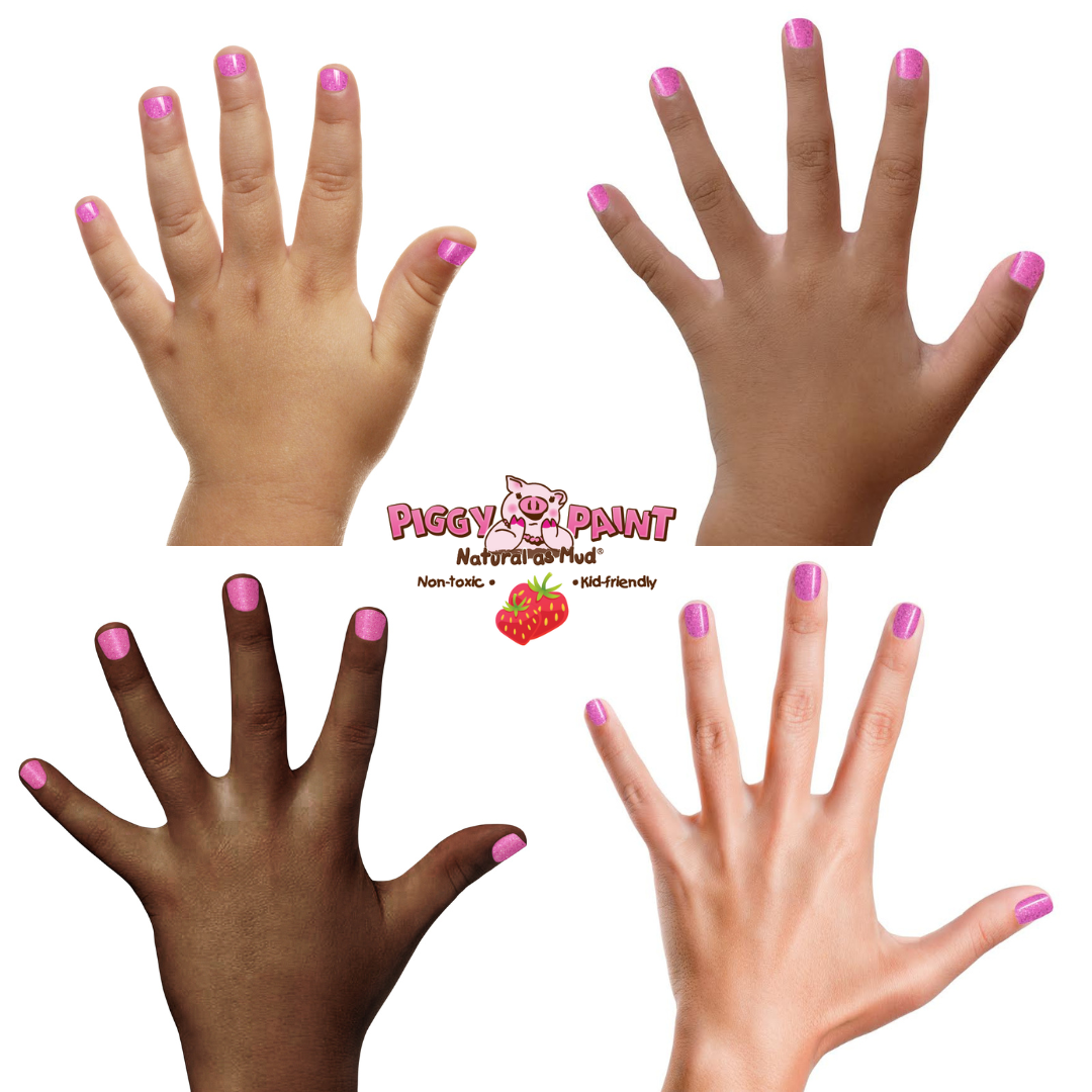 Scented Sassy Strawberry Non-Toxic Kids Nail Polish 🍓