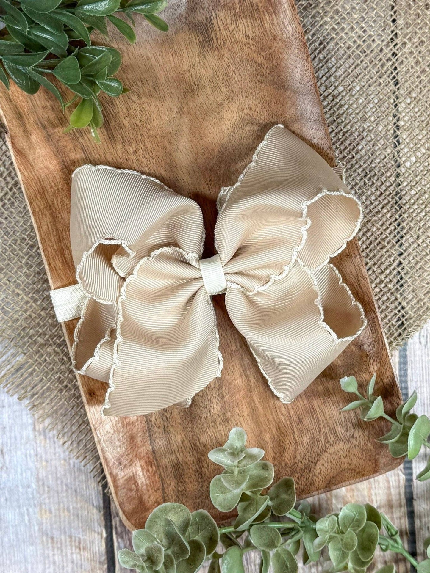 5" Classic Moonstitch Boutique Bows