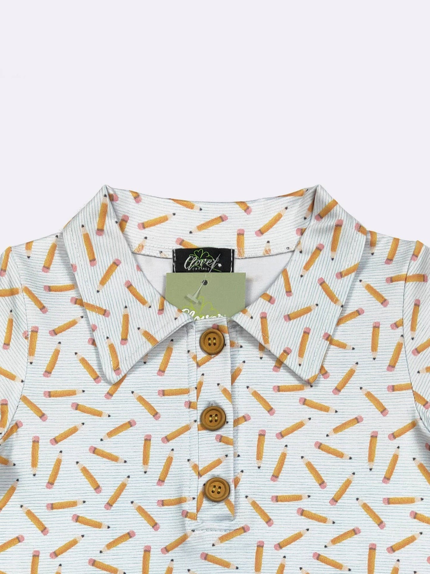 Pencil Boy Collar Shirt