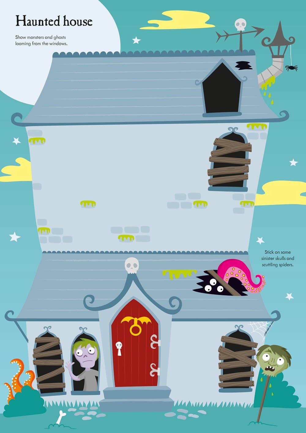 HarperCollins - Little First Stickers Halloween : Usborne