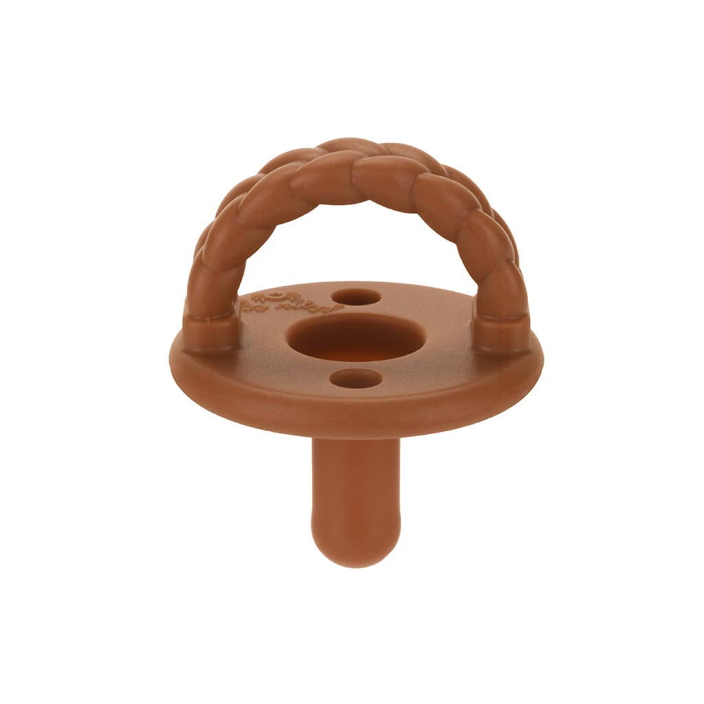 Itzy Ritzy - Sweetie Soother™ Silicone Pacifier Set of 3 Coffee & Cream