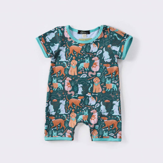 Woof Boy Romper