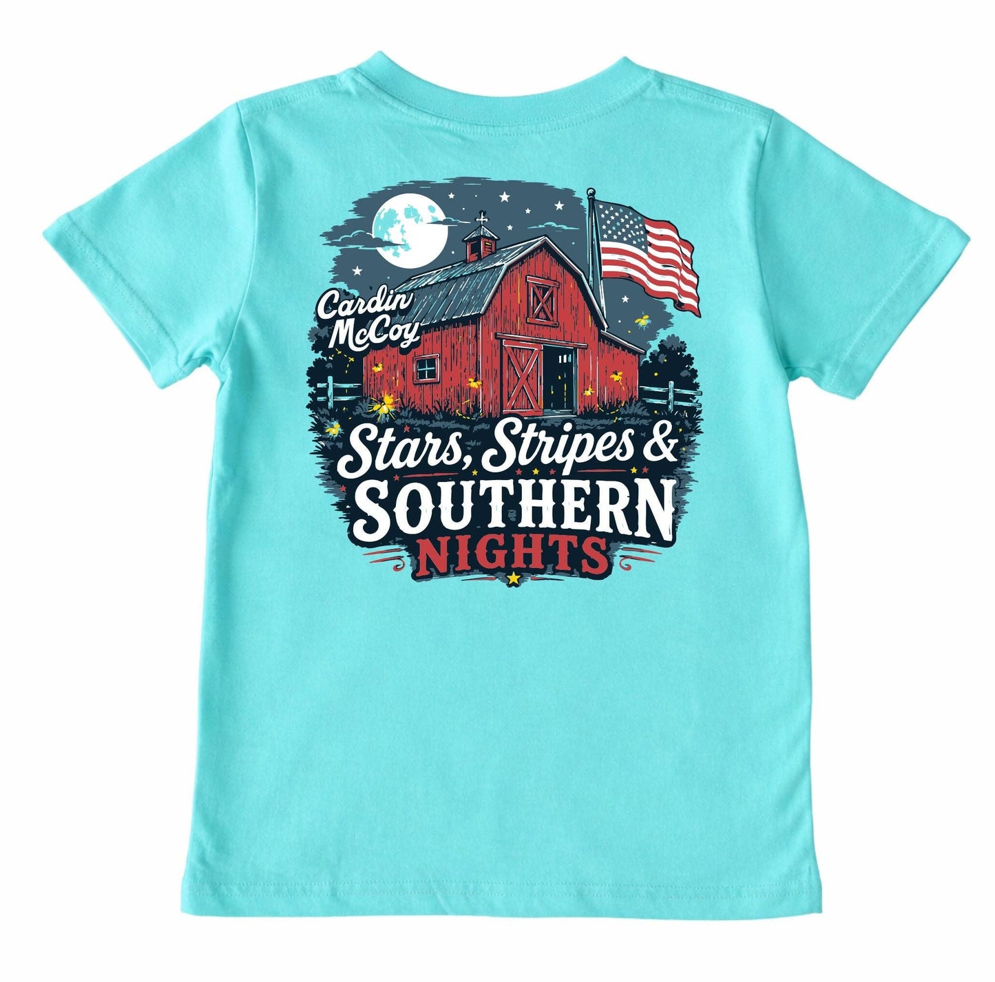 Kids' Stars, Stripes and Southern Nights Short-Sleeve Tee