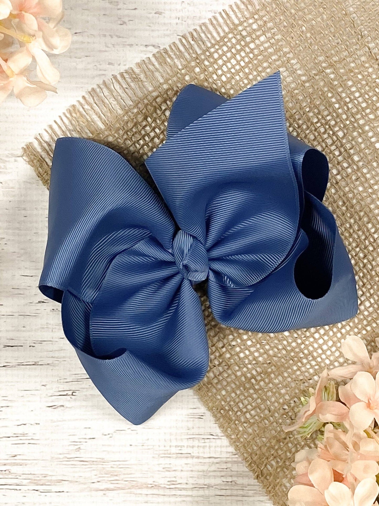 The Hair Bow Company - Texas Size Grosgrain Hair Bow - Alligator Clip - 6.5"