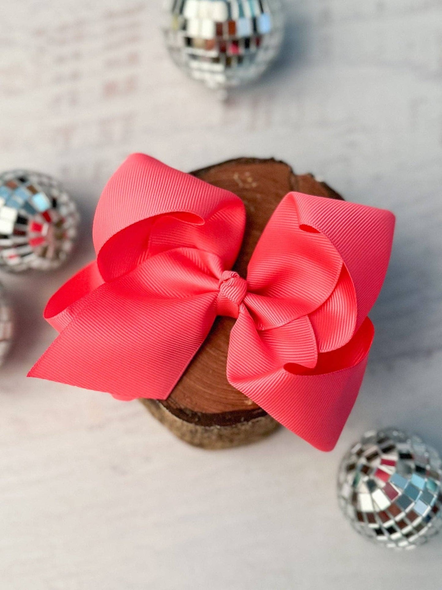 Classic Grosgrain Hair Bow - Alligator Clip - 4.5"