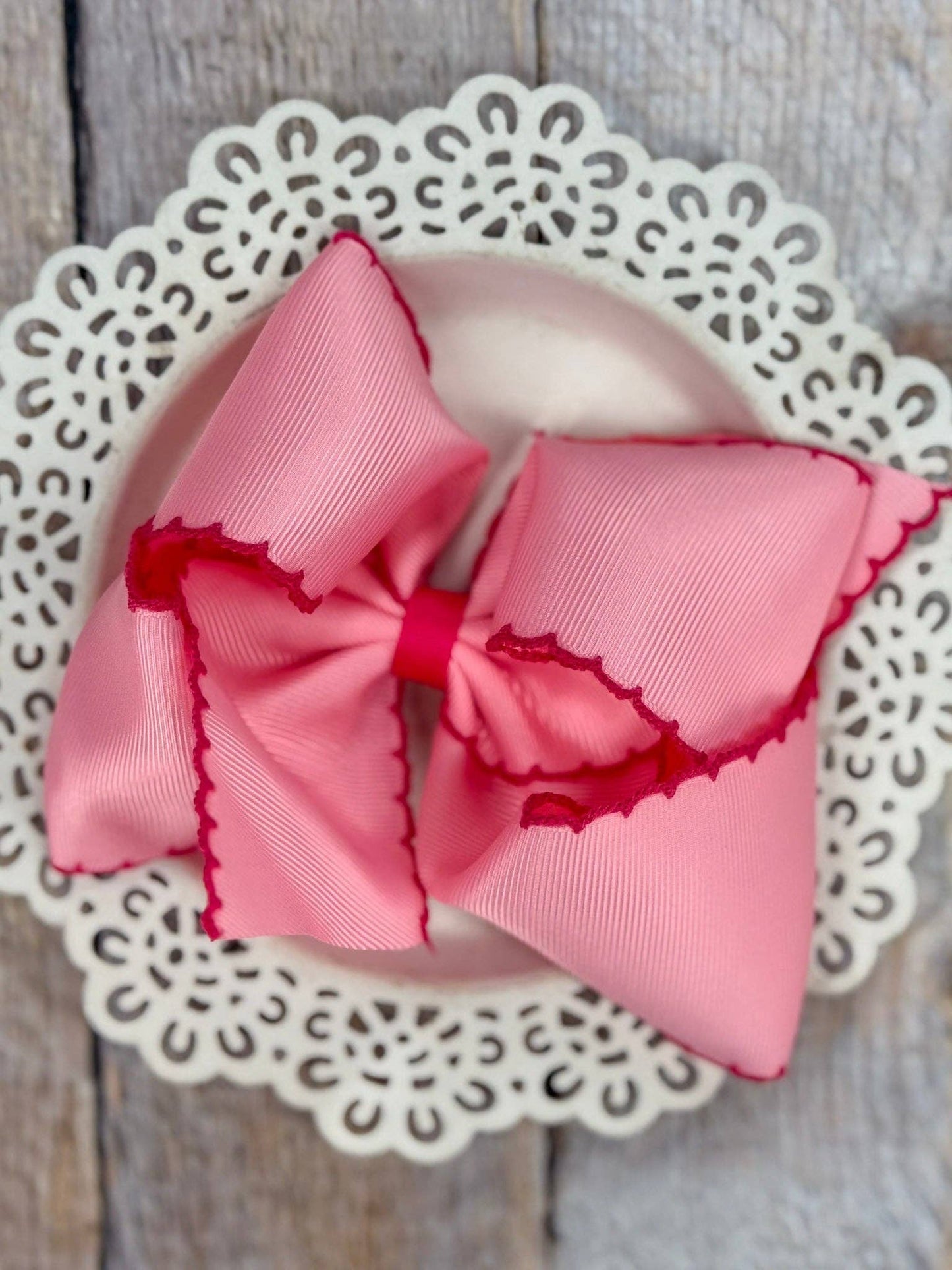 5" Classic Moonstitch Boutique Bows
