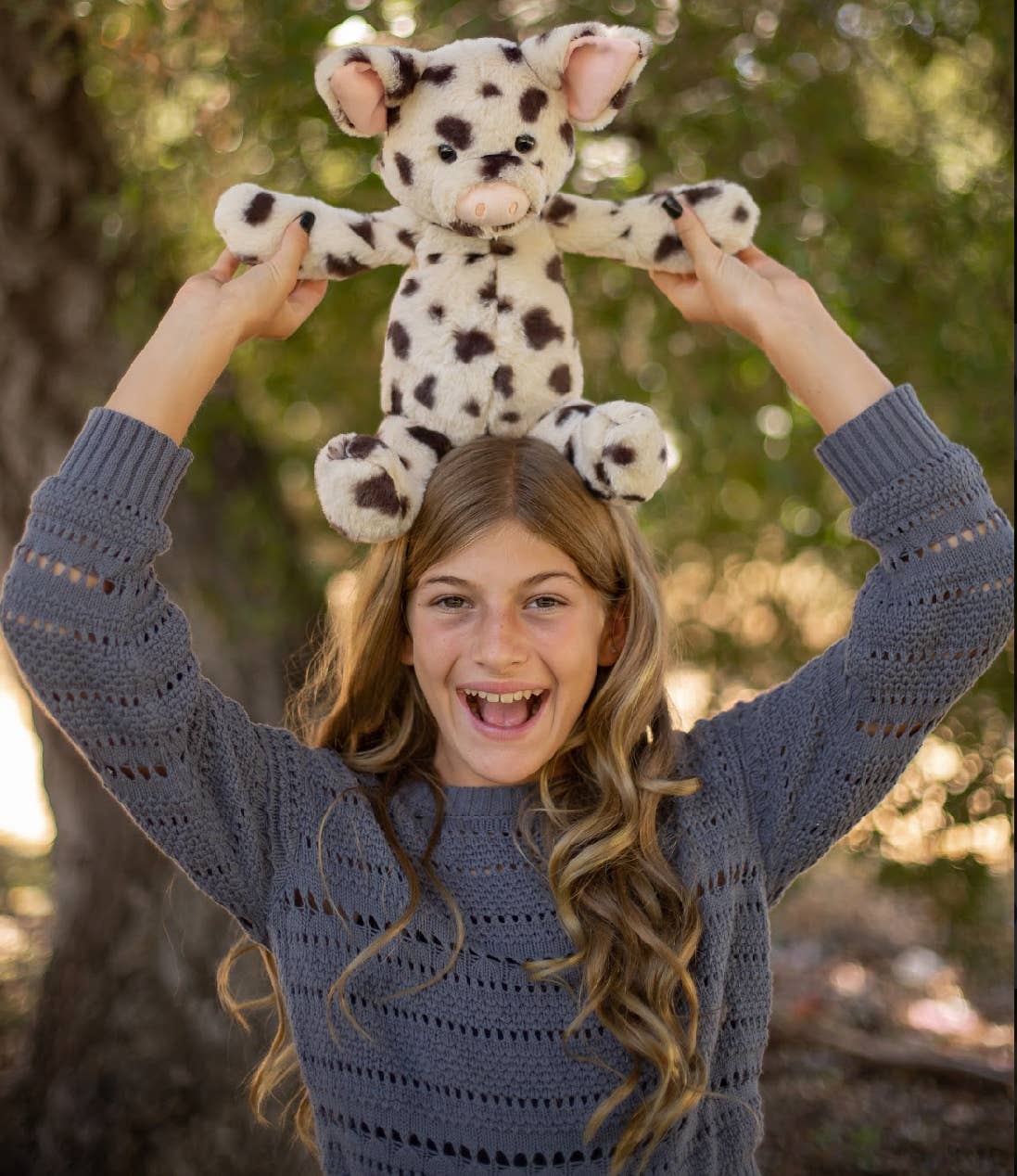 Beverly Hills Teddy Bear ComSoftest pany - World's Lushee 16 inch Spots Piggy Plush Toy for Kid