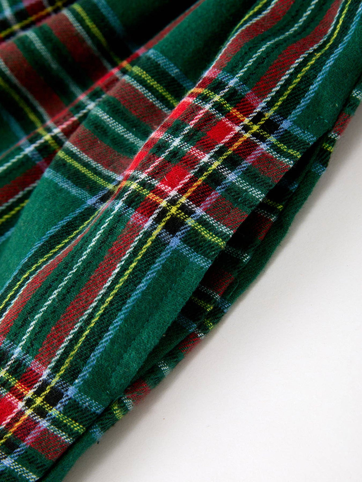Rylee Faith Designs - Christmas Green Plaid Mommy and Me Matching Dress