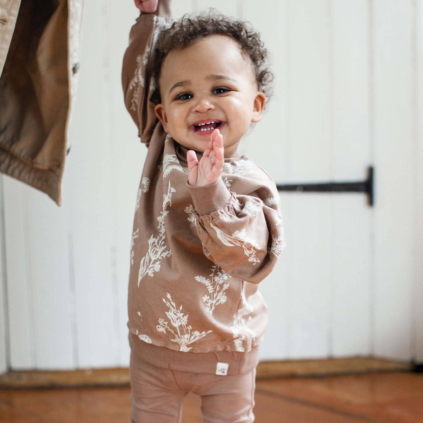 Burt's Bees Baby - Little Wild Flower Toddler Sweatshirt Set