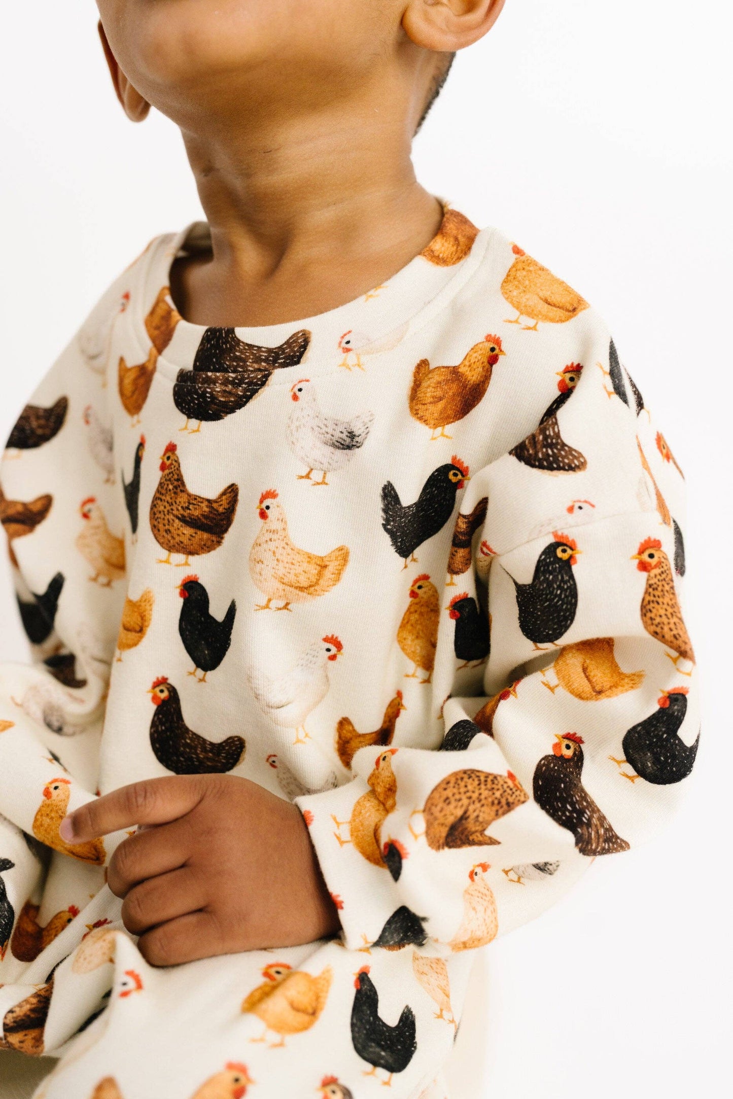 Little One Shop - Backyard Chickens Sweatsuit