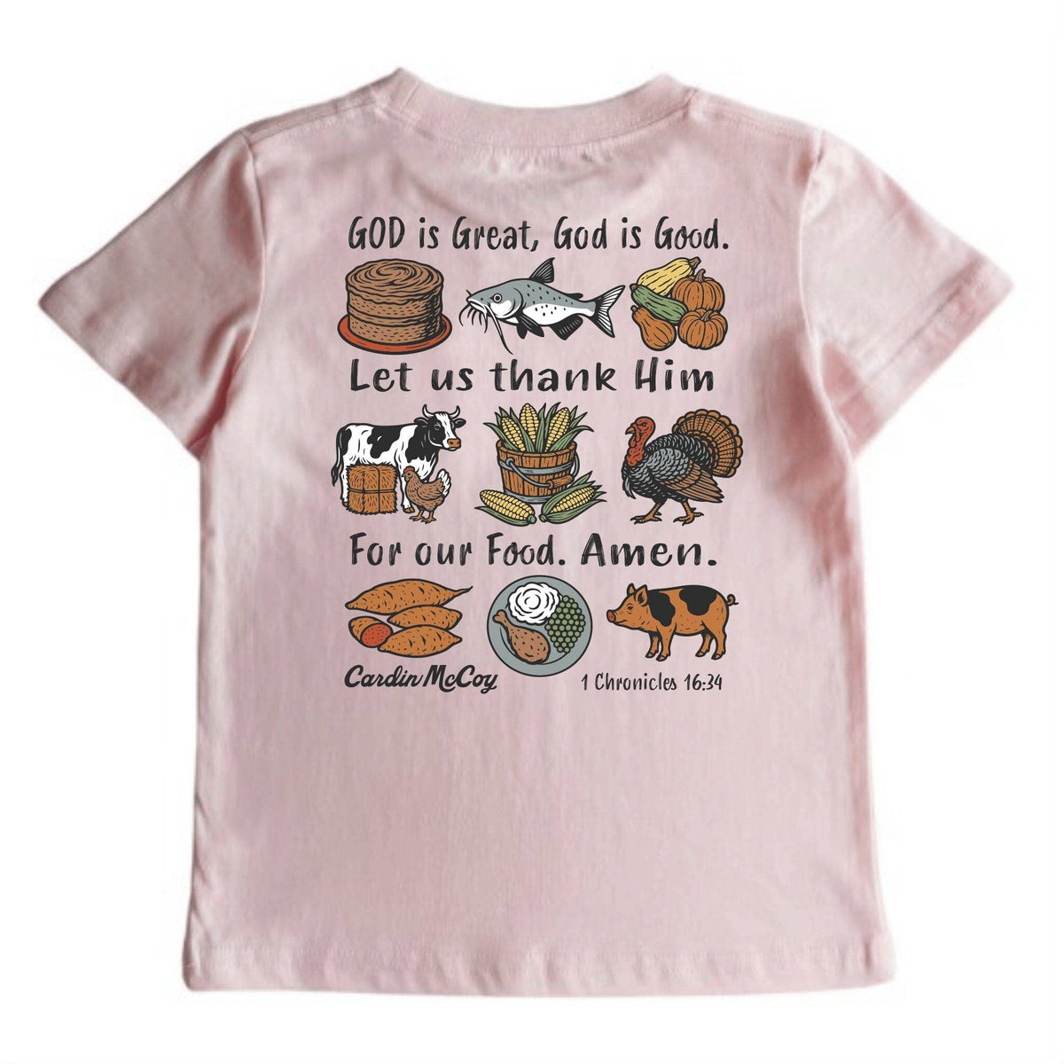 Cardin McCoy - Kids' For Our Food Short-Sleeve Tee