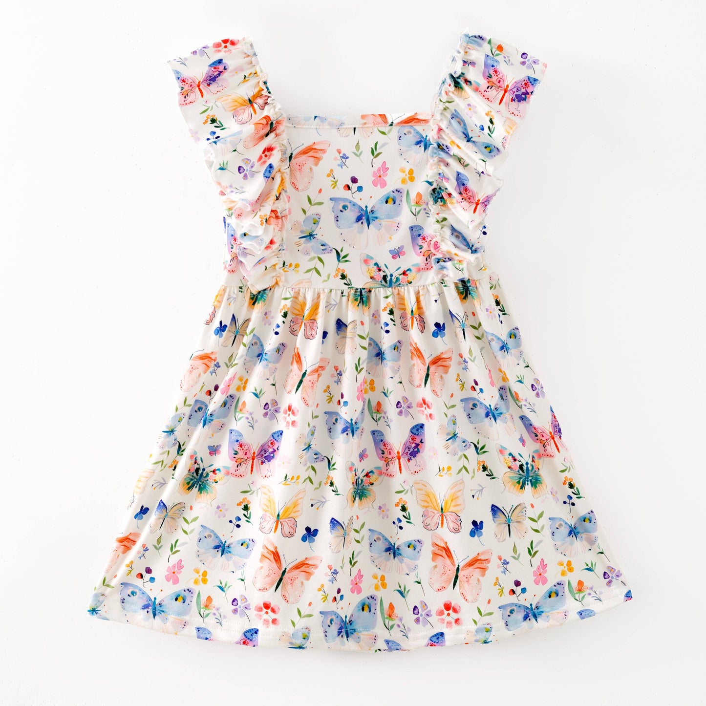 The Hair Bow Company - Girls Butterfly Garden Twirl Dress