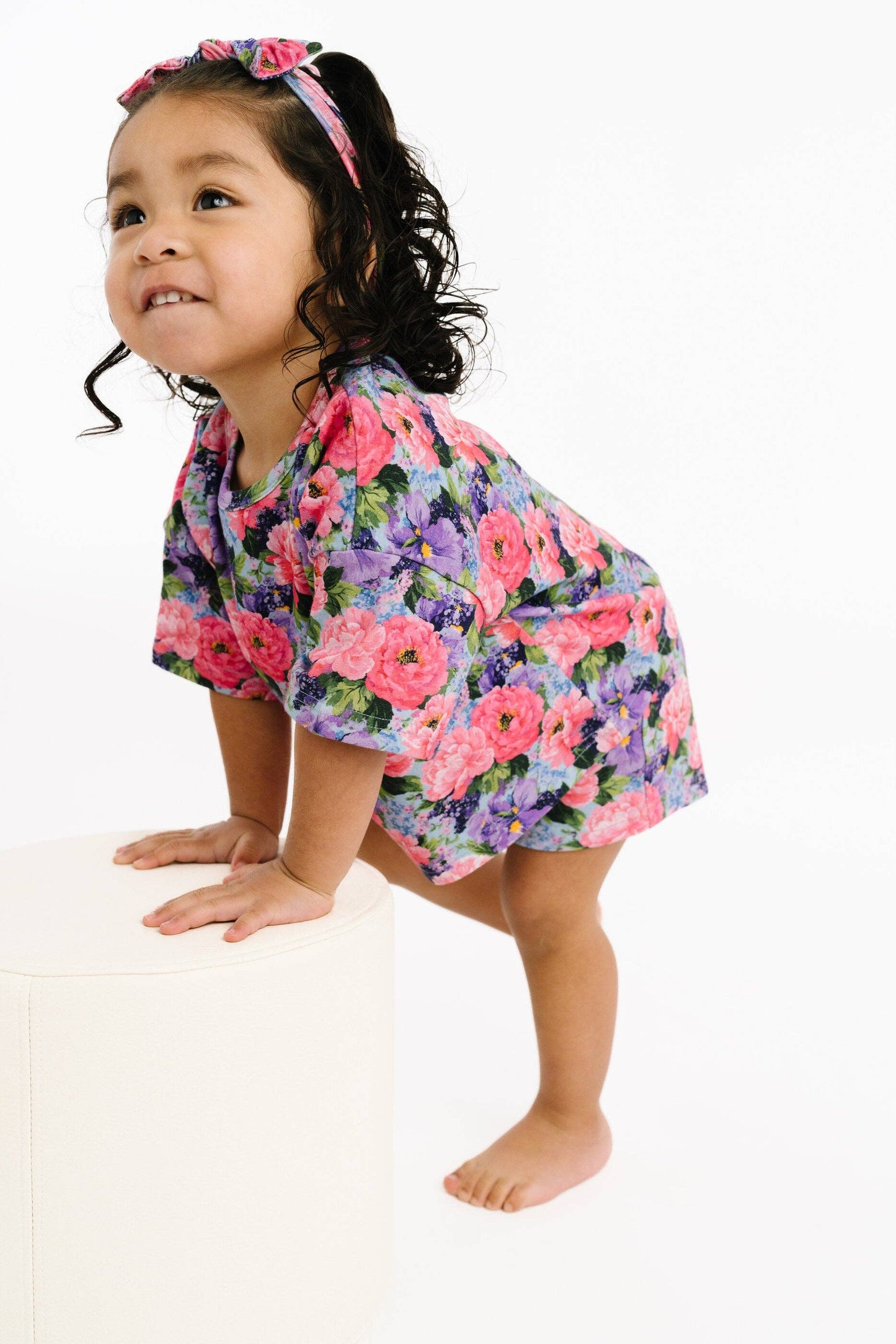 Little One Shop - Peony Garden Slouchy Set