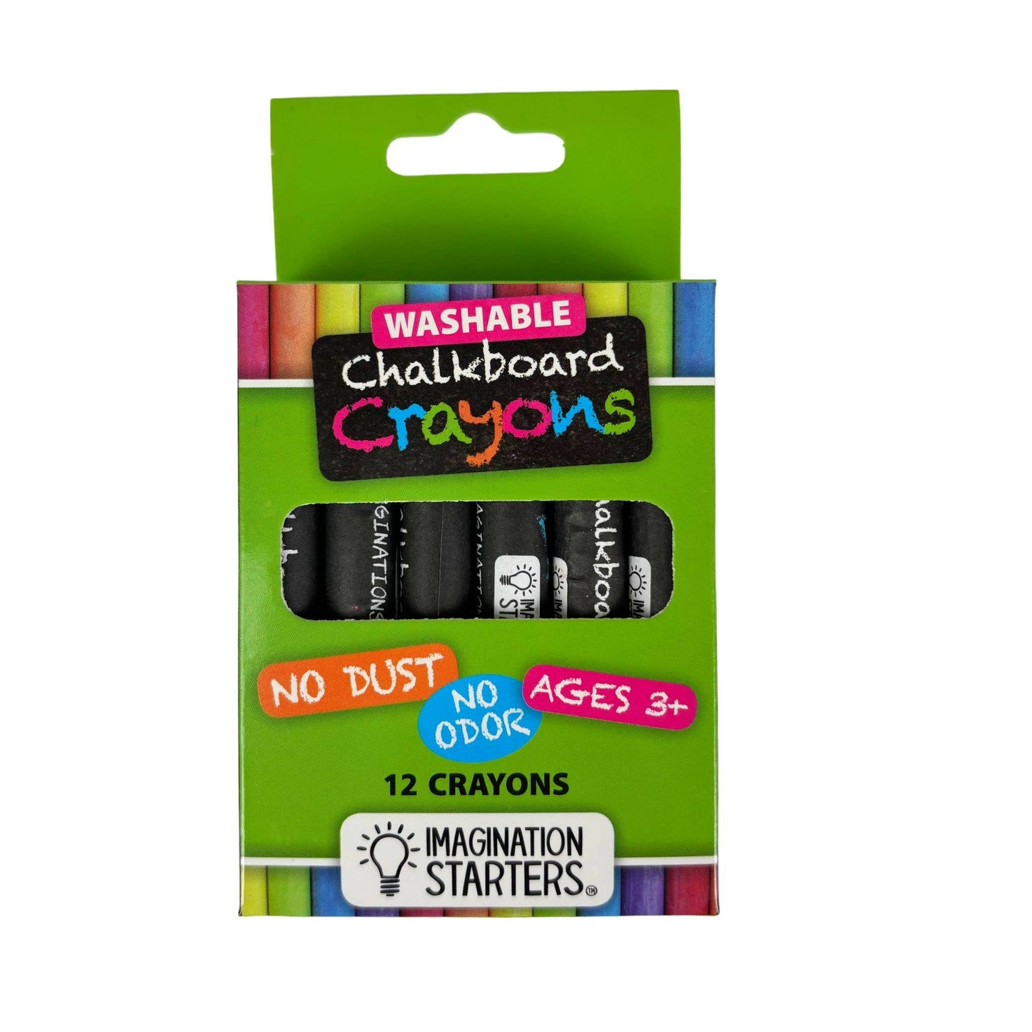Imagination Starters - Chalk Coloring Crayons - Set of 12
