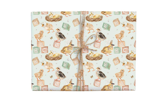 ABC Baby Duckling Gift Wrap Roll